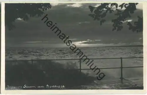 Bregenz - Sturm am Bodensee - Foto-Ansichtskarte - Verlag Anton Mähr Hard