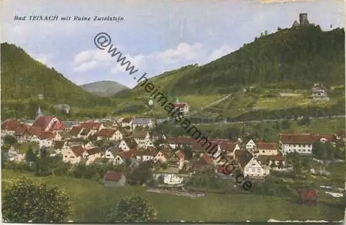 Bad Teinach - Ruine Zavelstein - Verlag E. H. Fuchs Calw