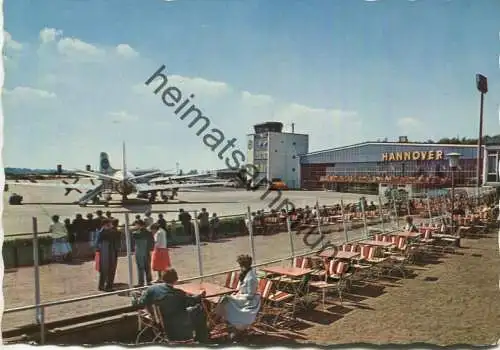 Hannover - Flughafen - AK Grossformat