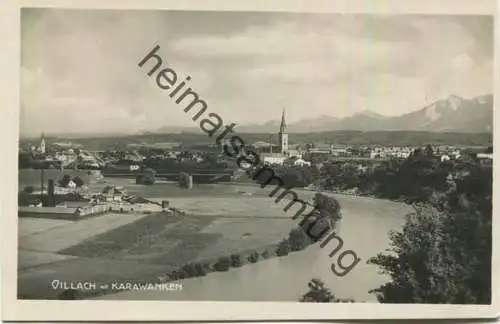 Villach - Karawanken - Foto-AK - Verlag Franz Schilcher Klagenfurt 1925