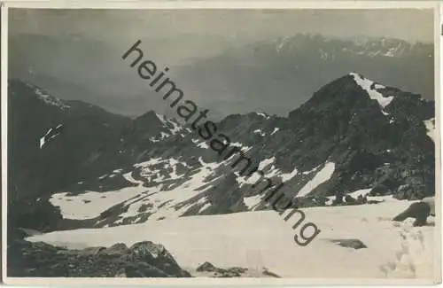 Aussicht am Glungezer - Foto-Ansichtskarte - Verlag Tyrolia Richard Müller Innsbruck 1920