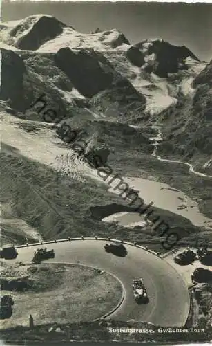 Sustenstrasse - Gwächtenhorn - Foto-Ansichtskarte - Verlag Arthur Baur Oberhofen