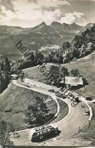 Brünigstrasse - Bus - Foto-Ansichtskarte - Photoglob-Wehrli AG Zürich