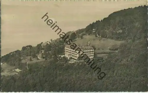 Grand Hotel - Le Mont Pelerin - Foto-Ansichtskarte - Verlag O. Wyrsch Bern