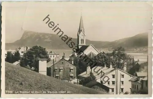 Le Sentier et Dent de Vaulion - Foto-Ansichtskarte - Verlag Phototypie Co. Lausanne