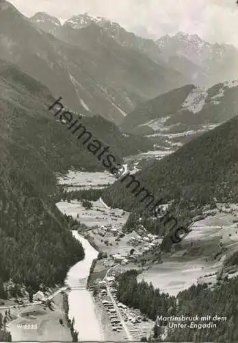 Martinsbruck mit dem Unter-Engadin - Foto-AK Grossformat - Verlag Foto-Risch-Lau Bregenz