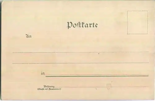 Roseninsel - Künstlerkarte M. Zeno Diemer - Verlag Ottmar Zieher München ca. 1900