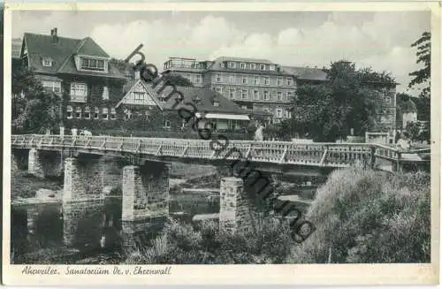 Ahrweiler - Sanatorium Dr. v. Ehrenwall - Cramers Kunstanstalt KG Dortmund