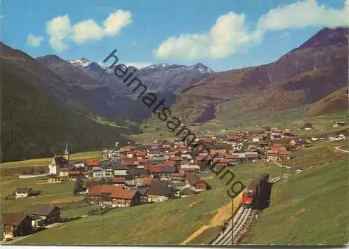 Sedrun mit Blick gegen den Piz Badus - AK-Grossformat - Verlag Photohaus Geiger Flims