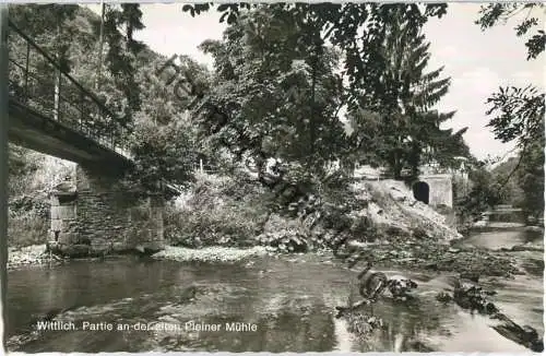 Wittlich - Partie an der alten Pleiner Mühle - Foto-Ansichtskarte - Cramers Kunstanstalt Dortmund