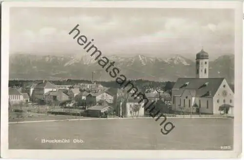 Bruckmühl - Foto-Ansichtskarte - Jakob Feldbauer Verlag München