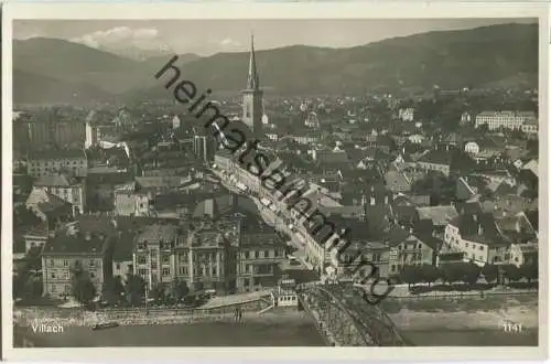 Villach - Foto-Ansichtskarte - Verlag Franz Schilcher Klagenfurt 1931