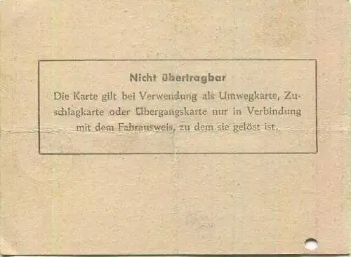 Deutschland - Singen Radolfzell - Fahrschein 1957