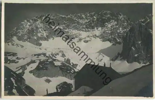 Coburgerhütte - Foto-Ansichtskarte - Verlag Tyrolia 1920 Richard Müller Innsbruck