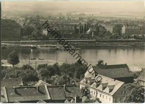 Pirna - Dampfer Königstein - Foto-Ansichtskarte - Verlag H. Sander Berlin 60er Jahre