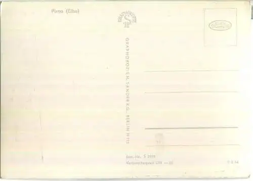 Pirna - Dampfer Königstein - Foto-Ansichtskarte - Verlag H. Sander Berlin 60er Jahre