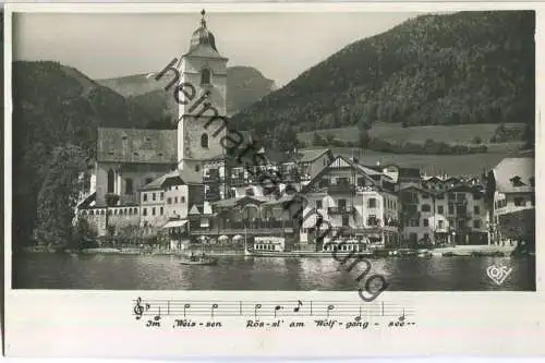 Im Weissen Rössl am Wolfgangsee - Foto-Ansichtskarte - Cosy Verlag Salzburg