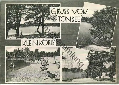 Kleinköris - Gruss vom Tonsee - Verlag Fototechnische Werkstätten Bestensee 60er Jahre