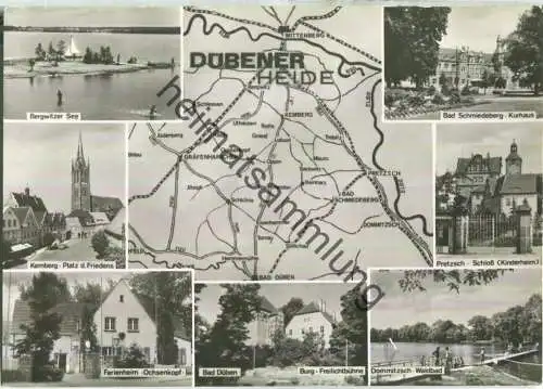 Dübener Heide - Bad Düben - Kernberg - Ferienheim Ochsenkopf - Verlag Bild und Heimat Reichenbach 80er Jahre