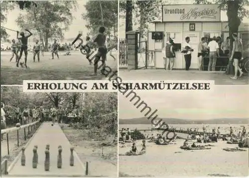 Bad Saarow Pieskow - Strandbad Neptun - VEB Graphokopie Berlin 70er Jahre