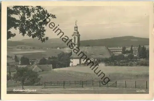 Sohland Spree - Foto-Ansichtskarte - Verlag Brück & Sohn Meissen