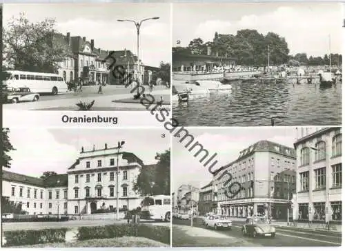 Oranienburg - Bahnhof - Gaststätte am Lehnitzsee - Verlag Bild und Heimat Reichenbach 80er Jahre