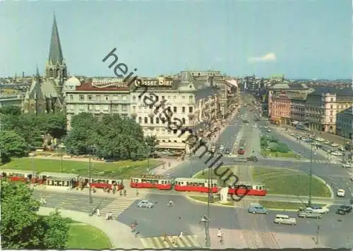 Wien - Mariahilferstrasse - Strassenbahn - AK Grossformat