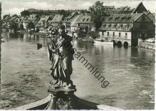 Bamberg - Heilige Kunigunde - Foto-Ansichtskarte - Verlag W. Tillig Bamberg