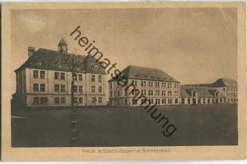 Hamburg - Bahrenfeld - Neue Artillerie-Kaserne - Verlag Ch. Riedel Altona - Feldpost