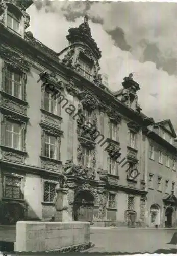 Bamberg - Böttingerhaus Judenstrasse 14 - Foto-Ansichtskarte - Verlag W. Tillig Bamberg