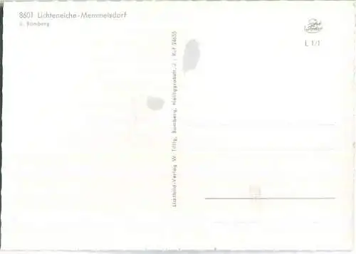 Bamberg - Lichteneiche - Memmelsdorf - Verlag W. Tillig Bamberg