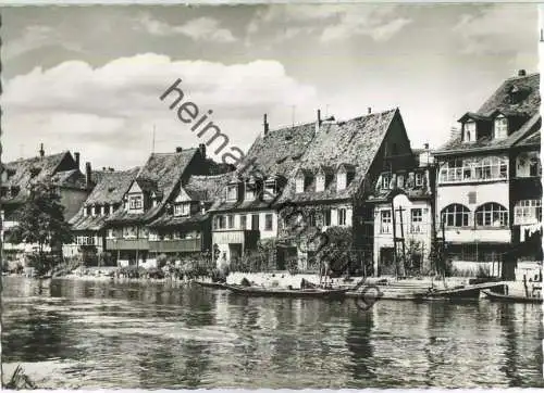 Bamberg - Klein-Venedig - Foto-Ansichtskarte - Verlag W. Tillig Bamberg