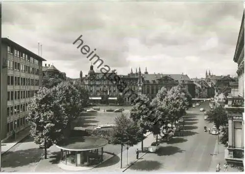 Bamberg - Schönleinsplatz - Foto-Ansichtskarte - Verlag W. Tillig Bamberg