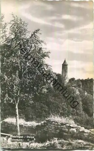 Geislingen an der Steige - Ödenturm - Foto-Ansichtskarte - ohne AK-Einteilung