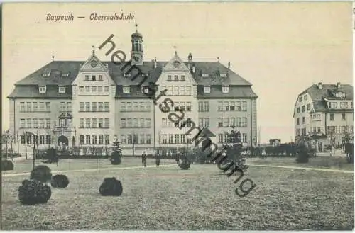 Bayreuth - Oberrealschule - Verlag Graphische Verlagsanstalt GmbH Dresden