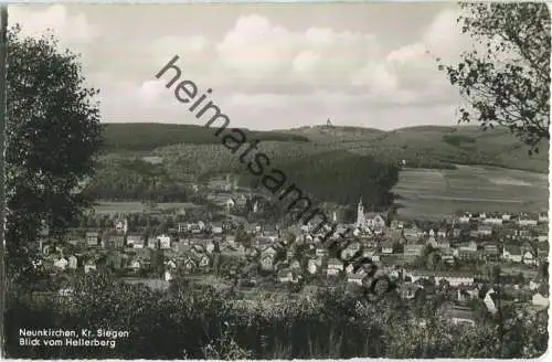 Neunkirchen - Gesamtansicht - Foto-Ansichtskarte - Verlag Fr. Erich Koch Siegen