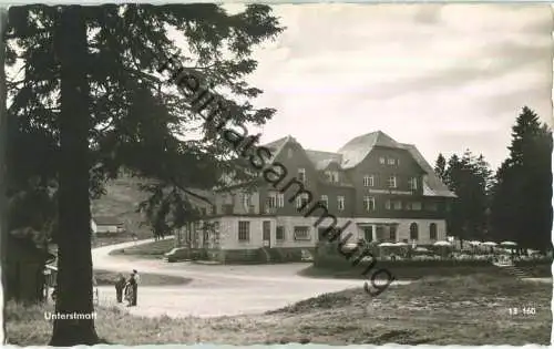 Höhenhotel Unterstmatt - Foto-Ansichtskarte - ohne AK-Einteilung