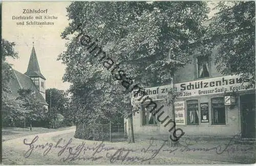 Zühlsdorf - Gasthof zum Schützenhaus - Verlag J. Goldiner Berlin