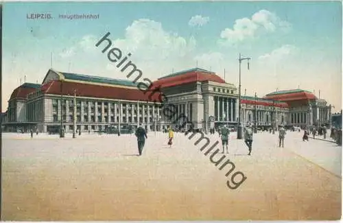 Leipzig - Hauptbahnhof - Verlag Theodor Althoff Leipzig