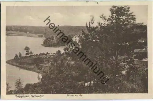 Ruppiner Schweiz - Binenwalde - Verlag J. L. R.