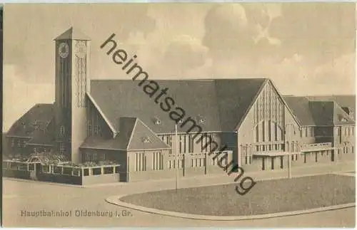 Oldenburg i. Gr. - Hauptbahnhof - Verlag des Vereins Oldenburger Eisenbahner