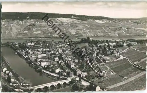 Bingen - Gesamtansicht - Foto-Ansichtskarte - ohne AK-Einteilung