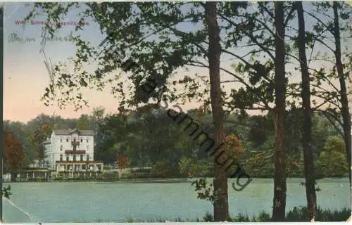 Liepnitzsee - Restaurant - Inhaber Wilhelm Schmidt - Verlag J. Friedländer Brandenburg a. H.