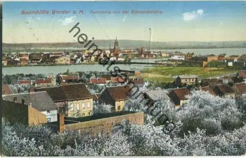 Werder-Havel - Panorama - Verlag Max O'Brien Berlin 30er Jahre