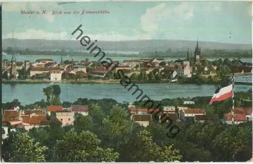 Werder-Havel - Blick von der Bismarckhöhe - Verlag Johann Lindenberg Rathenow