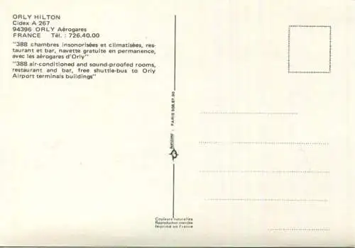Orly - Orly Hilton - AK Grossformat