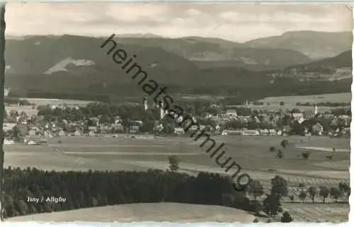 Isny - Gesamtansicht - Foto-Ansichtskarte - ohne AK-Einteilung - ohne Verlagsangabe