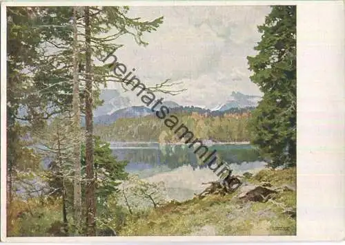 HDK174 - Bergsee - Edward Harrison Compton - Verlag Heinrich Hoffmann München