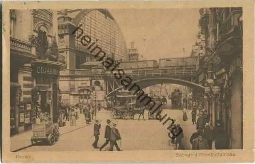 Berlin - Bahnhof Friedrichstrasse - Verlag J. W. B.