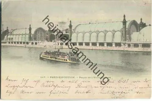 Paris - Palais de l'Horticulture - Exposition Universelle 1900